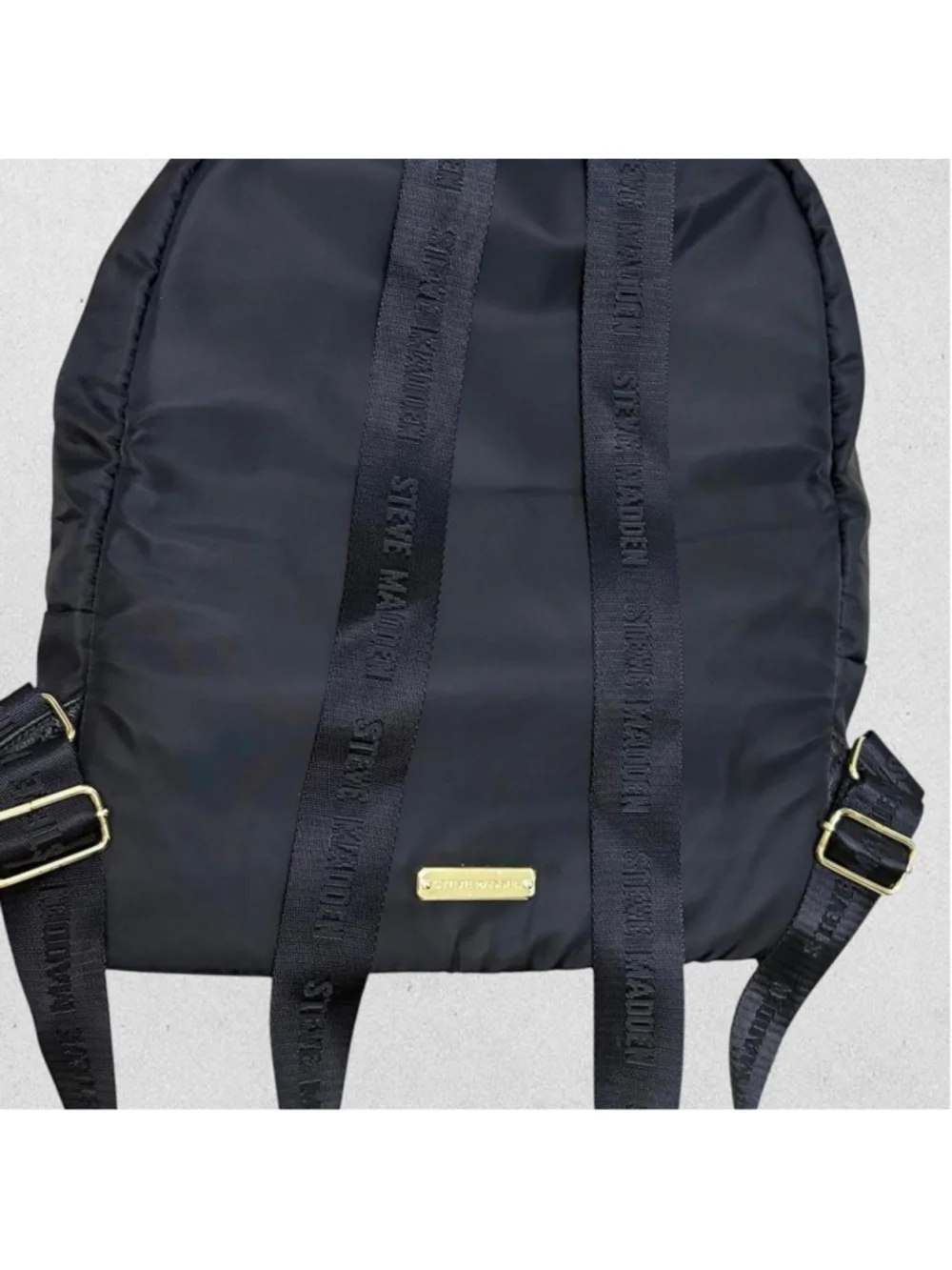 Steve Madden Benvoy Sport Utility Backpack - Jet Black  Super sleek Steve Madden